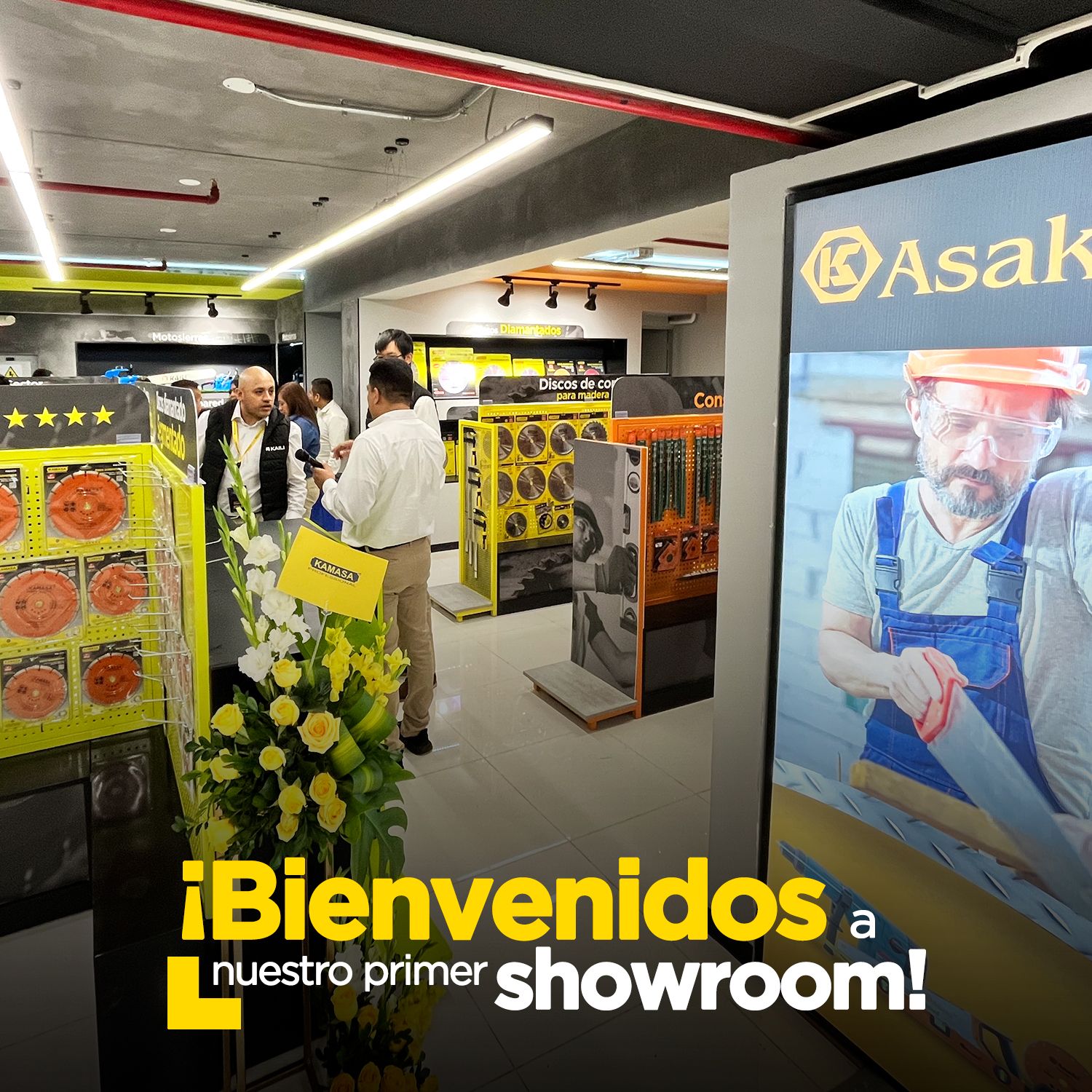 Gran inauguración del mejor Showroom del Perú