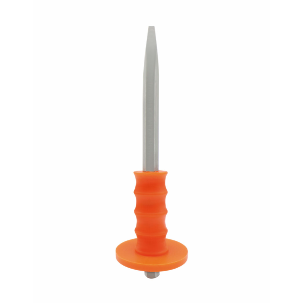 Cincel de acero punta 5/8"X12" (300MM) C/Proteccion ASAKI