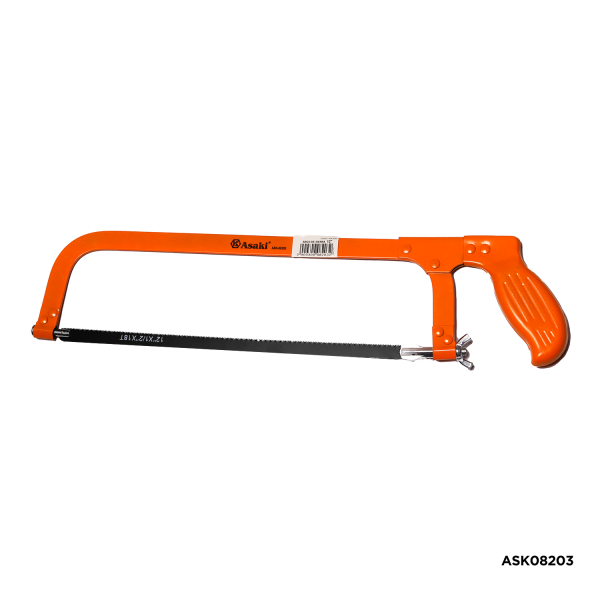 Arco de sierra 12" pintado naranja