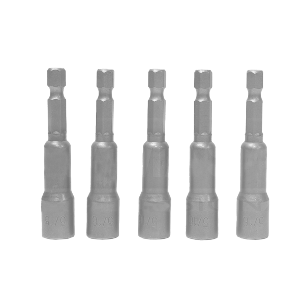 Juego de bits dados magneticos 5/16"X65mm 5PZS