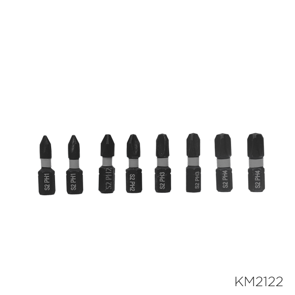 Juego de puntas control de impacto PH 1/2/3/4 KAMASA