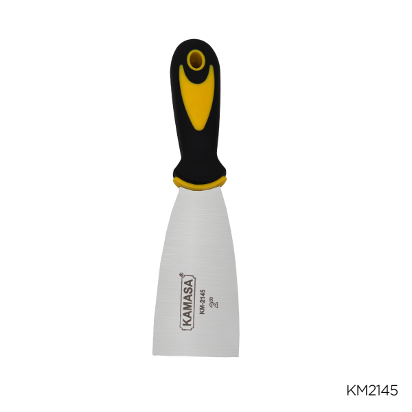 Espatula de acero inox 2" TPR ***** KAMASA