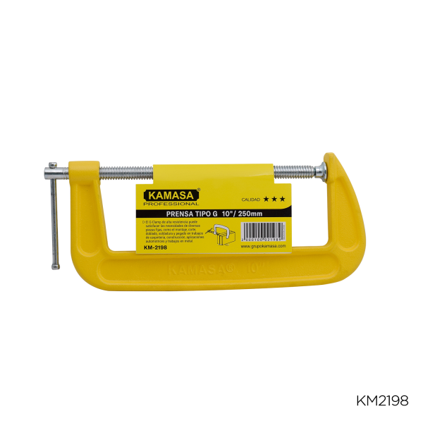 Prensa tipo G 10" KAMASA