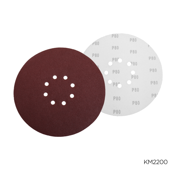 Set lija para lijadora de pared 9"(225mm) 5PZS G80